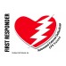 Desktop Flag for CPR AED Trained Responders 